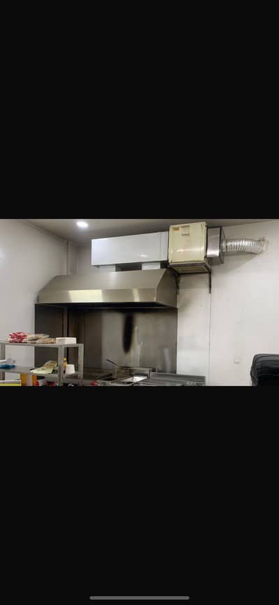 Commercial exhaust hood for sale.