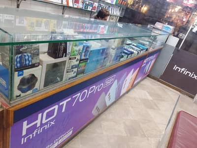 Table mobile shops long table 8 fit or 4 fit 6 fit 3 table shops mobil