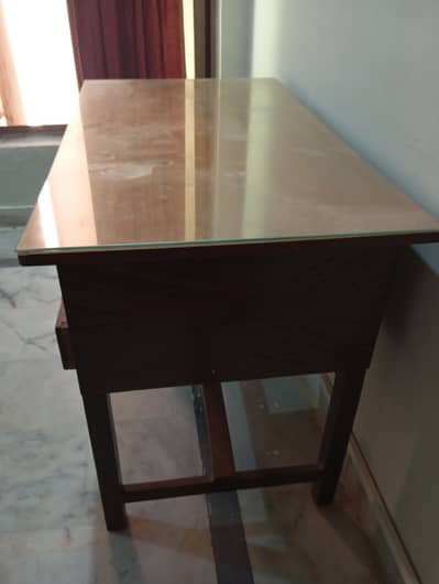 Study wooden table for sale urgent.