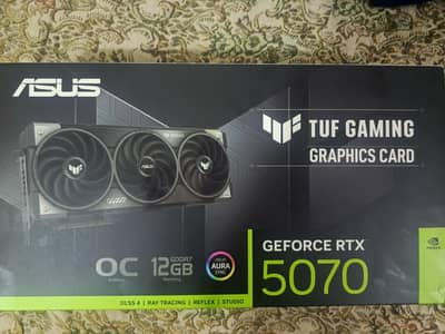 ASUS TUF RTX 5070 12GB OC