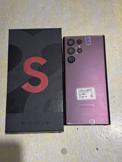 Samsung Mobile S22 Ultra pta approved