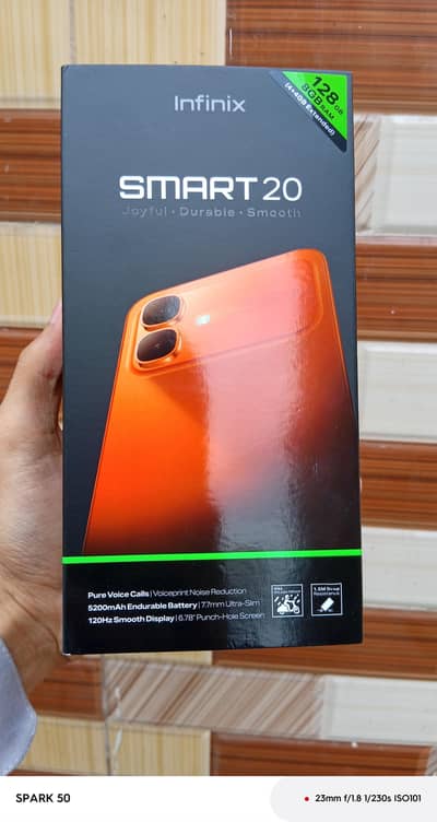 Infinix Smart 20.    [Complete Box]
