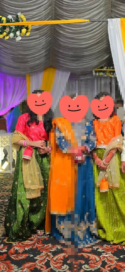 mehndi Lehnga