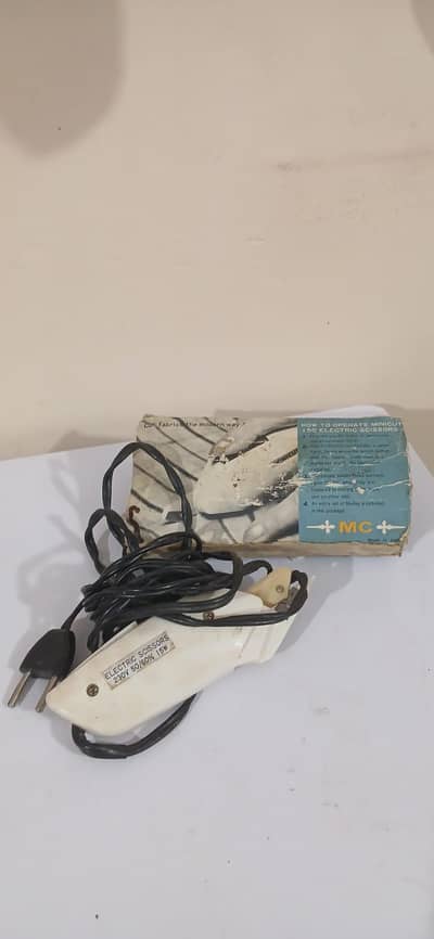 I am selling my electric scissors. Mc model mc 150