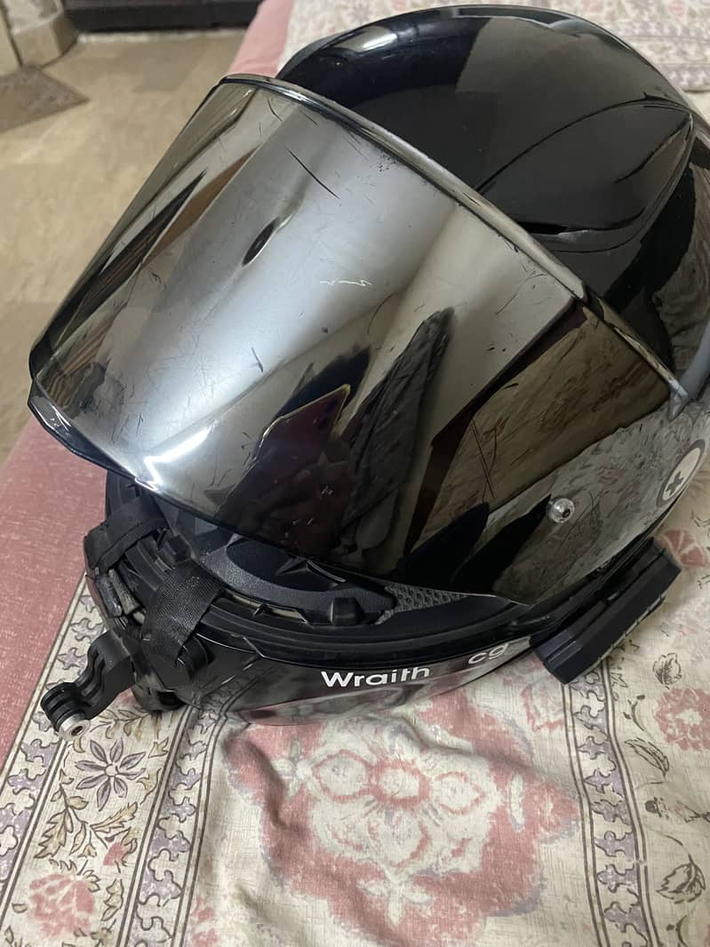 LS2 rapid chrome visor 1