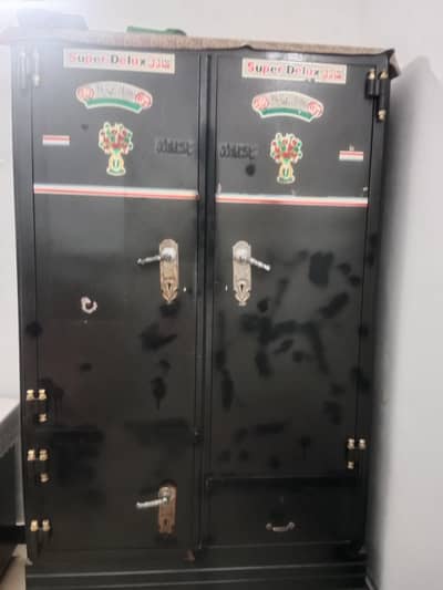 two doors iron wardrobe
