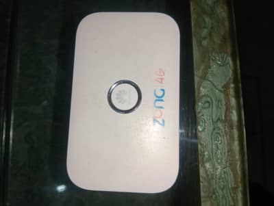 Unlocked Zong Bolt + 4G internet wifi Device, All Sim working