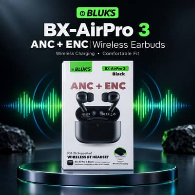 Blucks-Bx Airpro 3 wireless Bluetooth airbuds