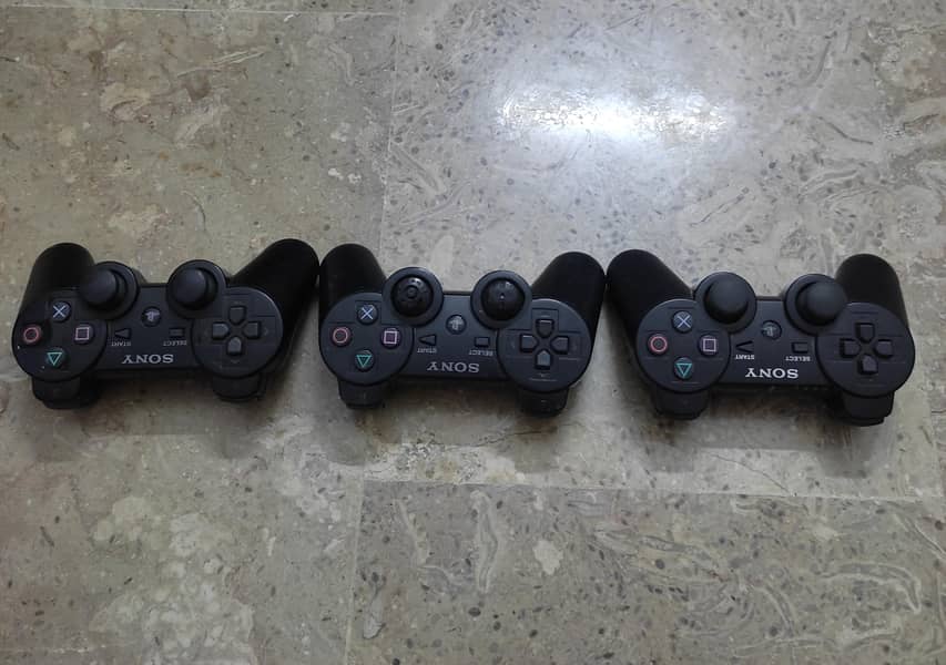 PS3 Controller Playstation 3 ( 3 Controllers) 0