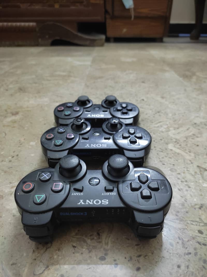 PS3 Controller Playstation 3 ( 3 Controllers) 1