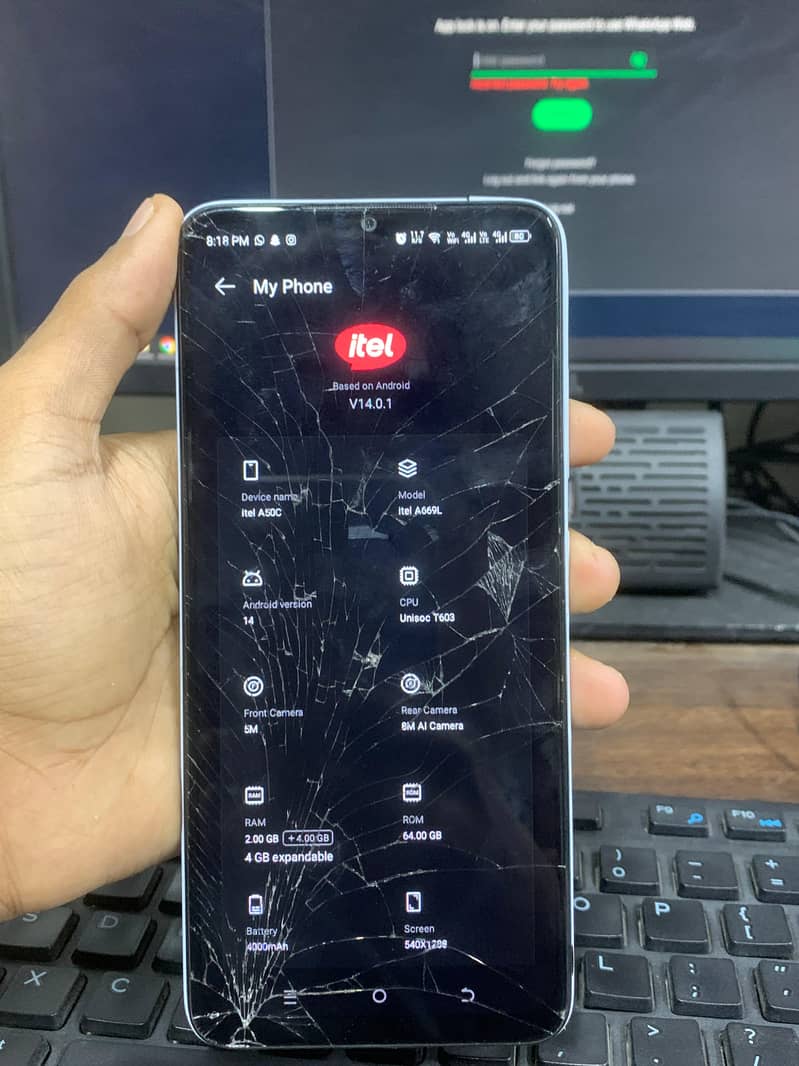Itel A50C 3