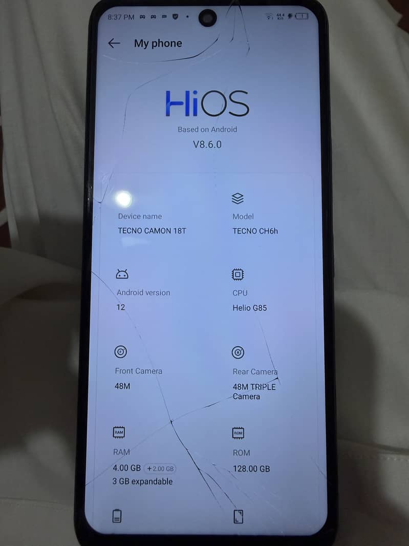 Tecno CAMON 18T 2