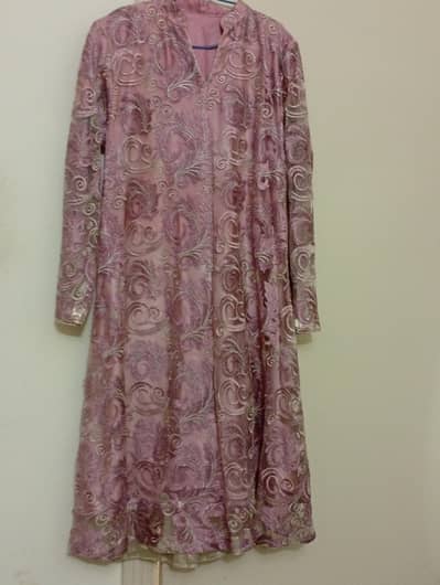 A long Net Frock in Size Small