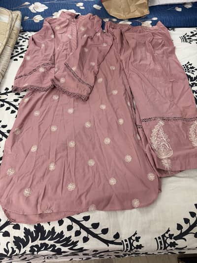 2 pc suit size small branded
