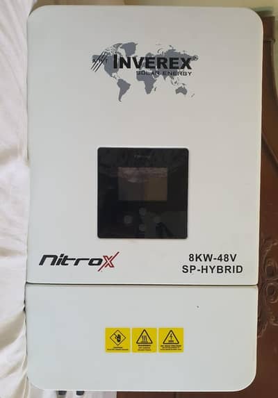 Inverex Nitrox 8kW Hybrid Inverter  2024 model 3 year warrenty