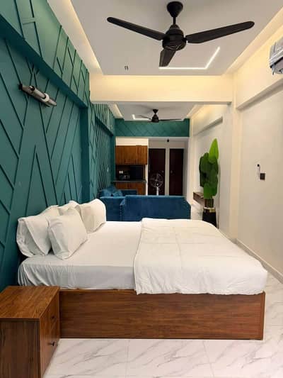 1 bed luxury furnished flat on per day rent