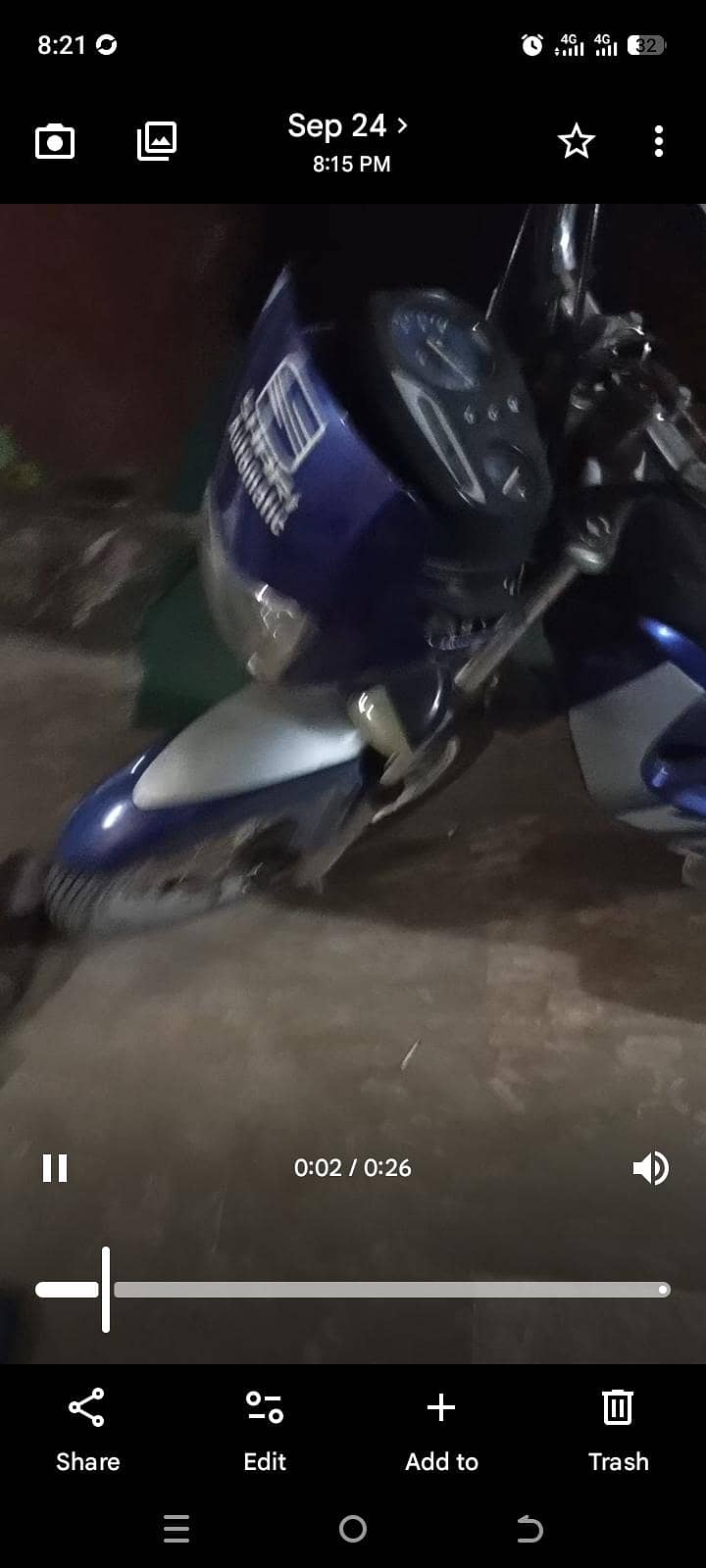 Crown scooty full automatic self start 8