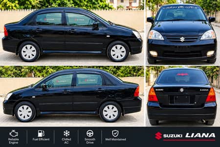 Suzuki Liana 2007 RXI Black Geniune Mint condition