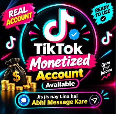 UK TikTok Accounts and Gmail Services Available