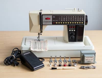 Janome Japanese Sewing Machine | Vintage Mechanical | Multi-Stitch