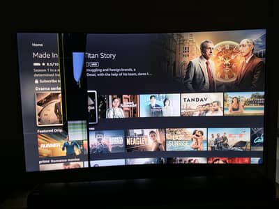 Samsung Q8c 65 inches Panel Damaged