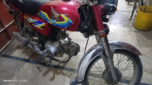 Honda CD 70 2021 punjab number