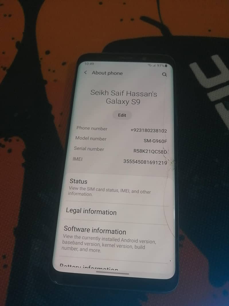 samsung s9 4