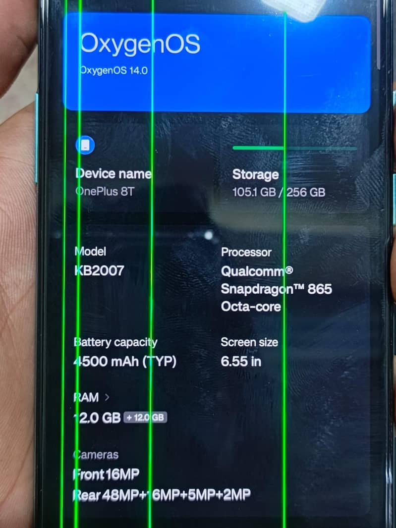 One Plus 8T 6