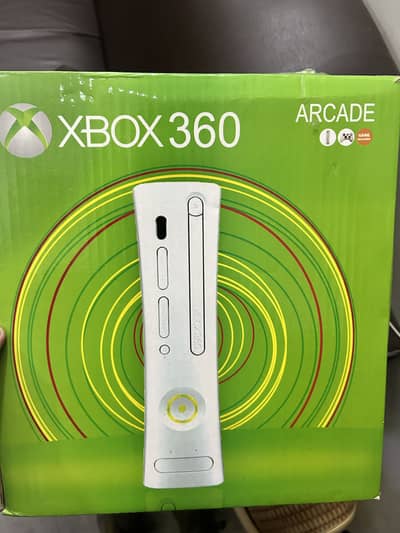 Xbox 360 256gb with two wireless controllers