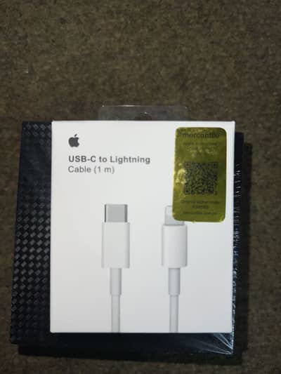 Meen Premium Charger Box with Original Apple USB-C lightning Cable