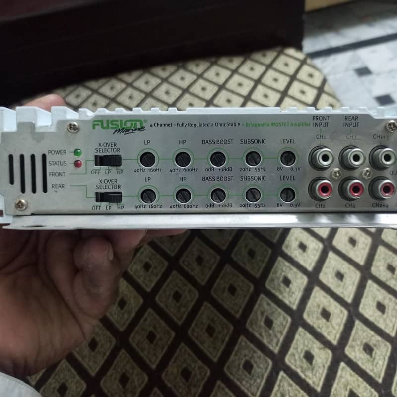 fusion car amplifier 7