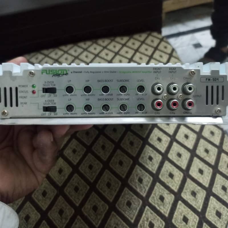 fusion car amplifier 8