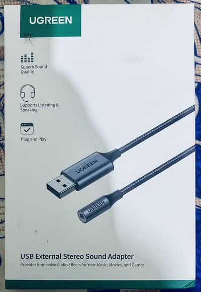 USB External Stereo Sound Adapter (Premium Quality)