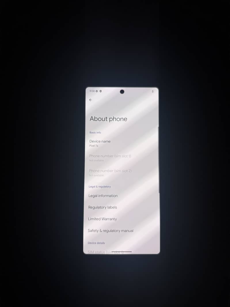 Google Pixel 7a 7