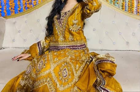 fancy wedding wear lehnga
