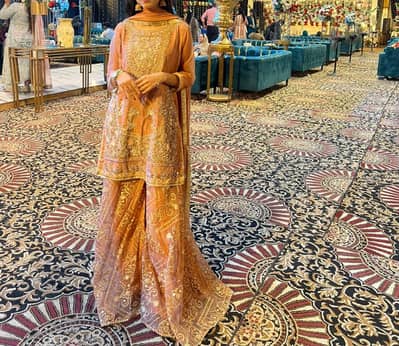 fancy sharara ready to wear