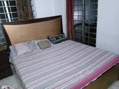 beautiful wooden bed for sale