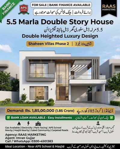 Triple Storey 5 Marla For Sale Prime Location