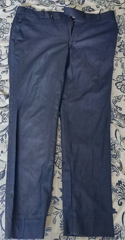 Lawrencepur Fabric Waist 32 Slim Fit Trousers