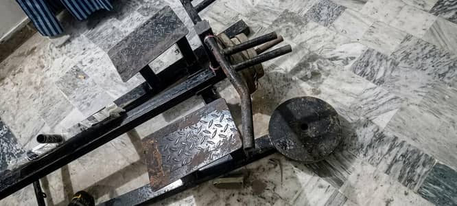 T Bar Row Machine 15KG Plate | T-Bar Gym Equipment | Home Gym Karachi