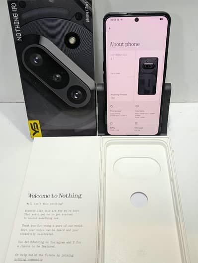 Nothing Phone 3A 12/256 GB PTA Approved