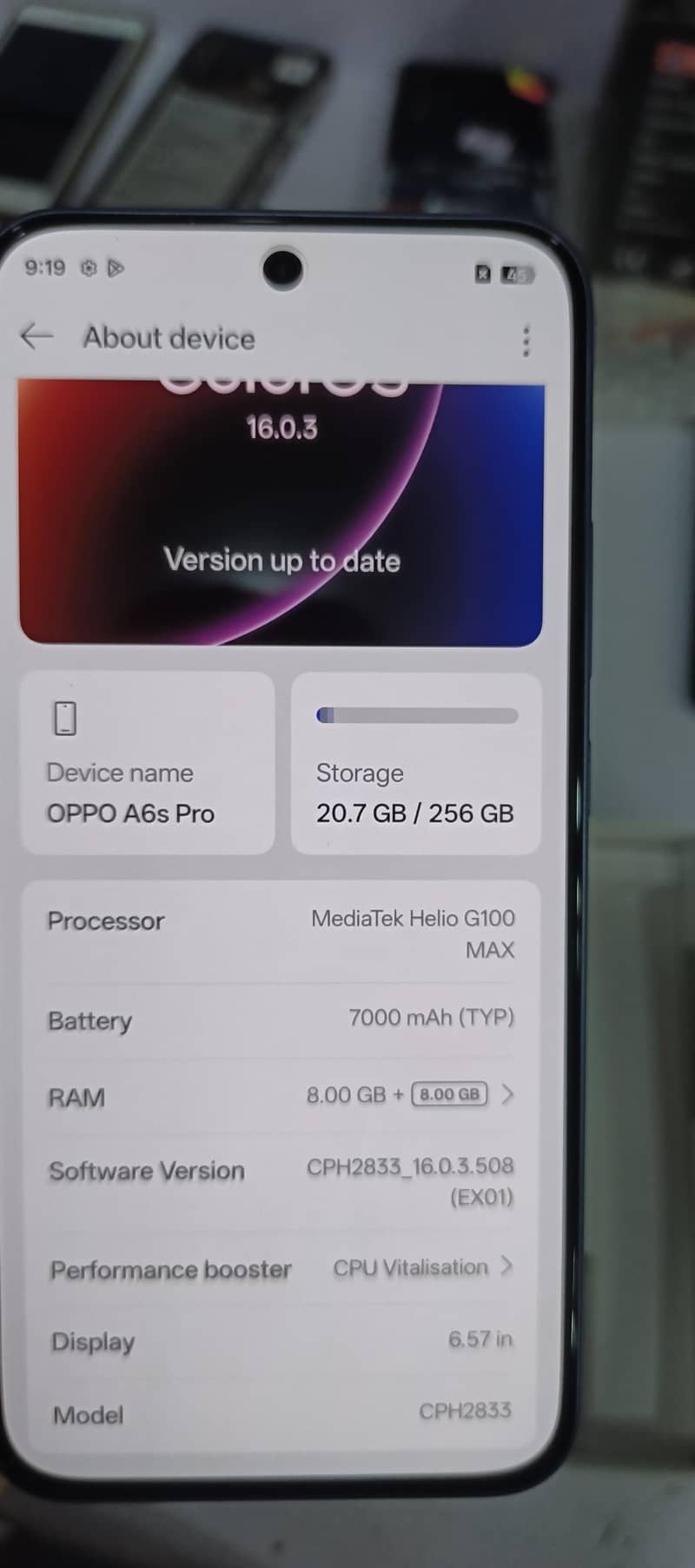 OPPO A6s pro 1