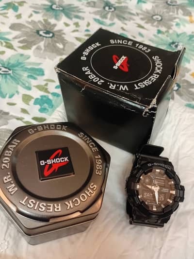 Casio GSHOCK GA 700-1 BLACK