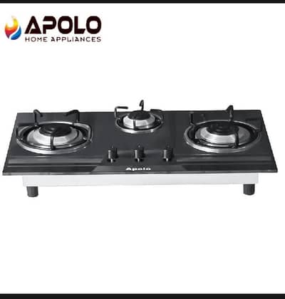 Apolo 3-Burner Gas Stove (Model 212)