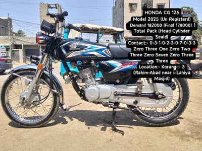 HONDA CG 125 2025