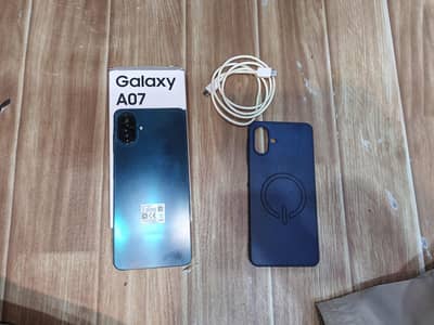 Samsung A07 \ 4\128 under warranty