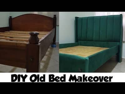 Luxury Wooden Bed | Premium Polished Finish | New Bed