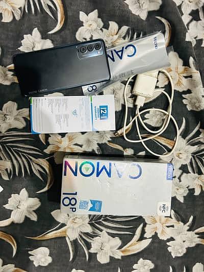 Tecno Camon 18P 8 128GB PTA Approved