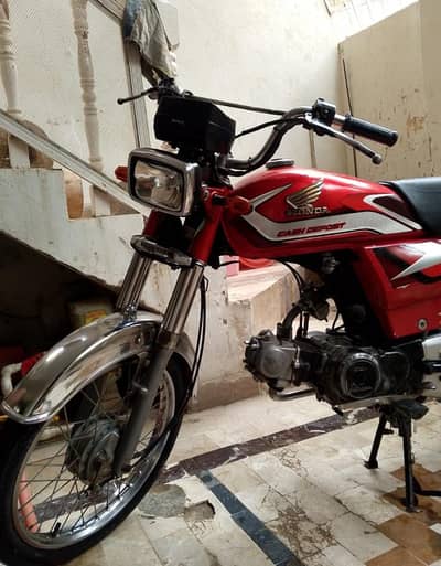 Honda CD 70cc 2011 Demand 72k