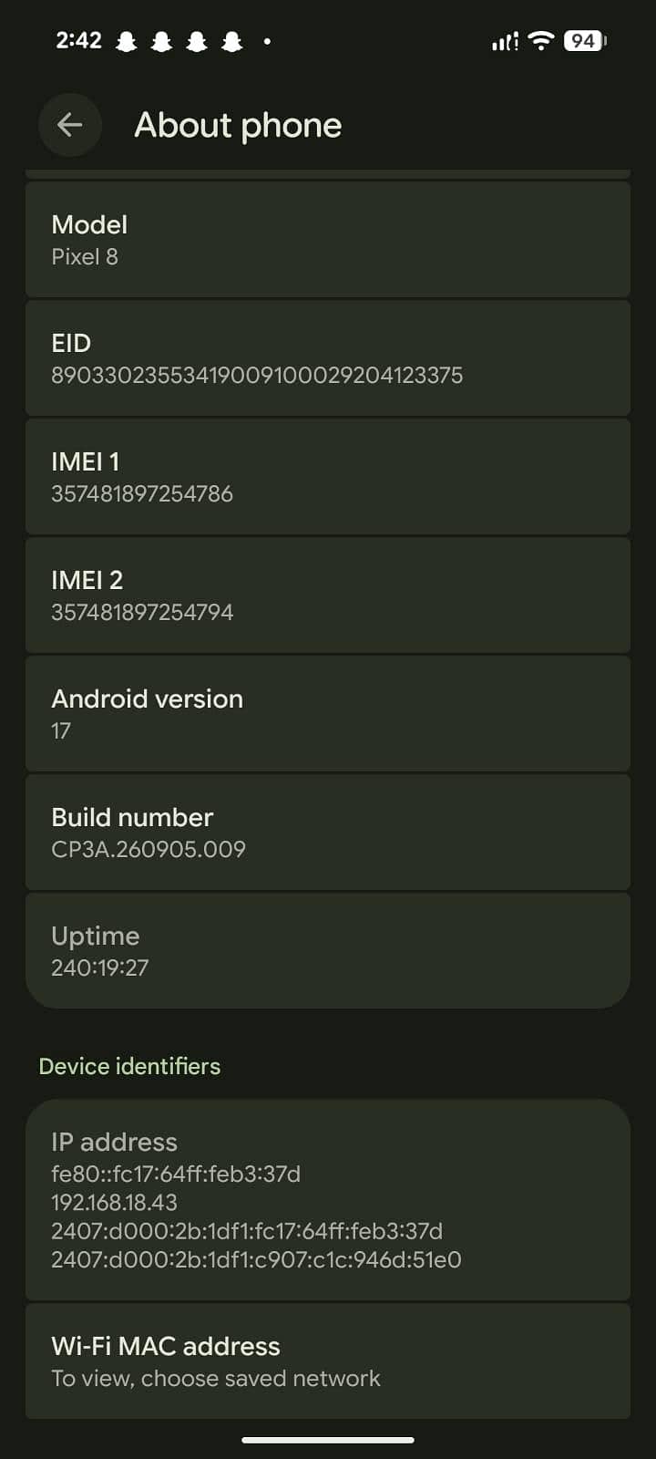 Google Pixel 8 5